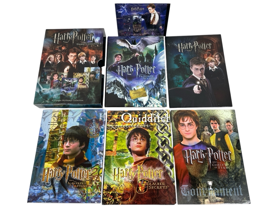 Mint Harry Potter Stamp Collection From Singapore [Photo 1]