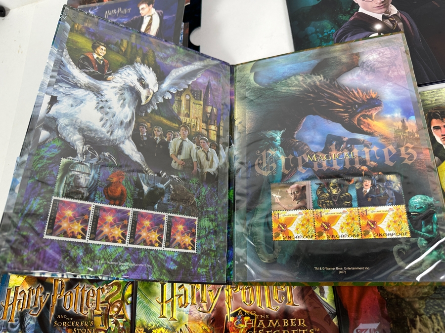 Mint Harry Potter Stamp Collection From Singapore [Photo 6]