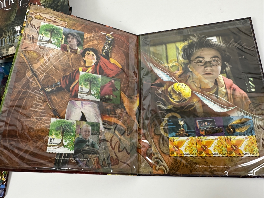 Mint Harry Potter Stamp Collection From Singapore [Photo 11]