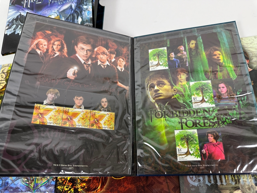 Mint Harry Potter Stamp Collection From Singapore [Photo 9]