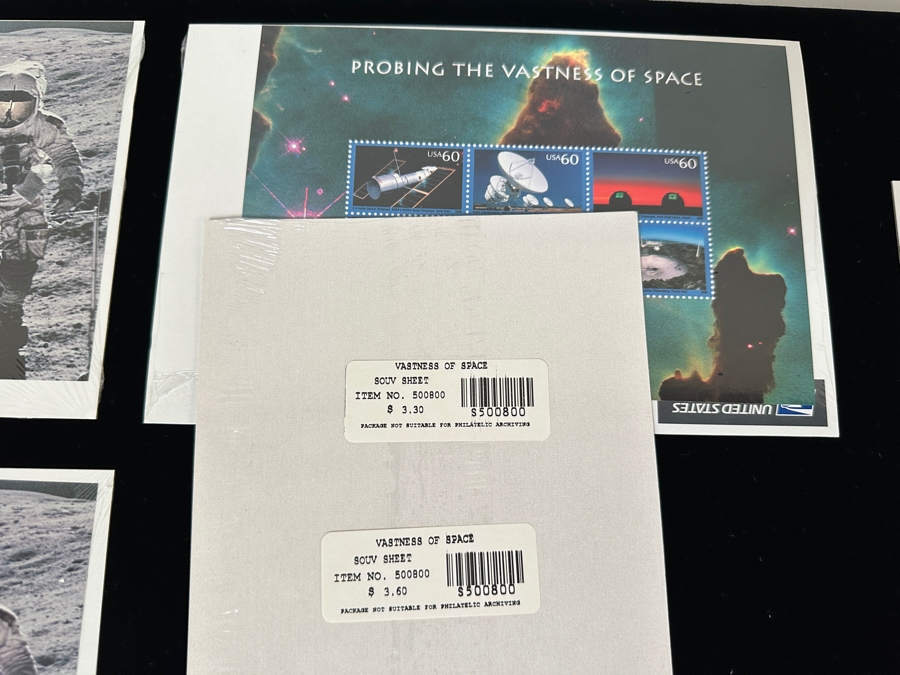 Mint US Postage Stamp Collection Celebrating US Space Achievement And Exploration From The World Stamp Expo 2000 [Photo 17]