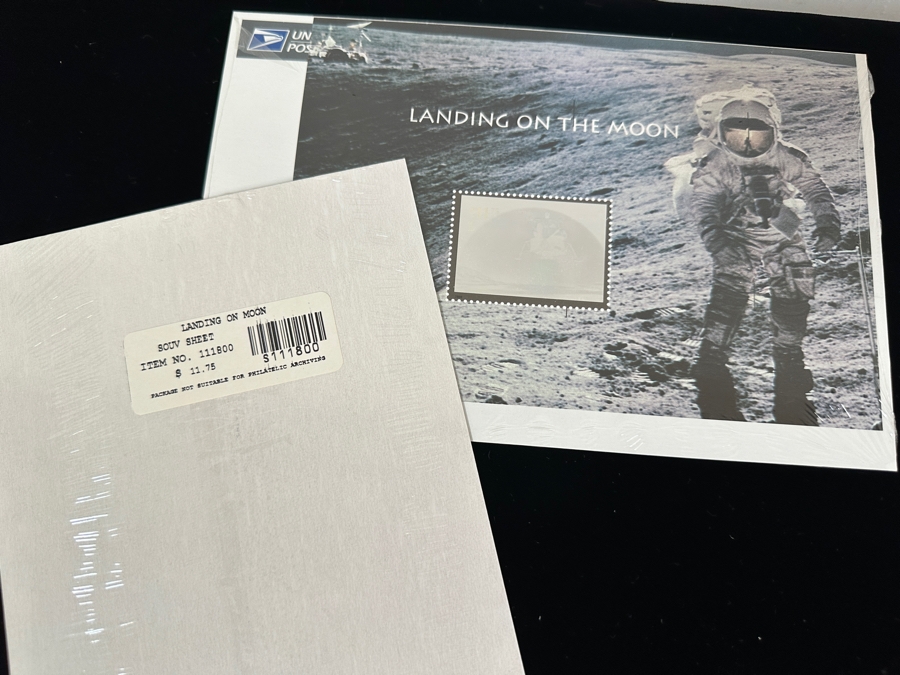 Mint US Postage Stamp Collection Celebrating US Space Achievement And Exploration From The World Stamp Expo 2000 [Photo 18]