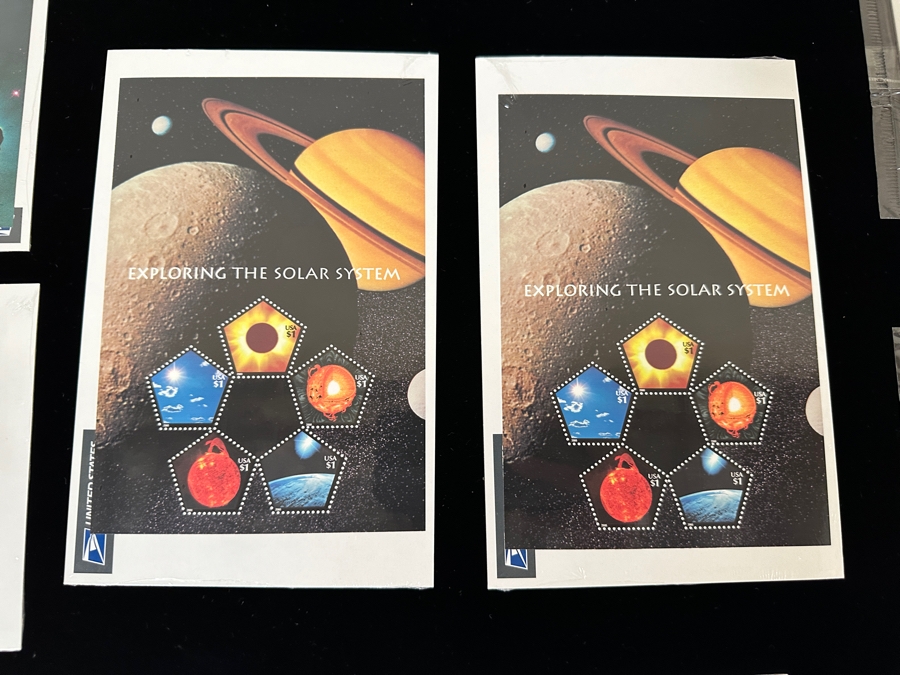 Mint US Postage Stamp Collection Celebrating US Space Achievement And Exploration From The World Stamp Expo 2000 [Photo 9]