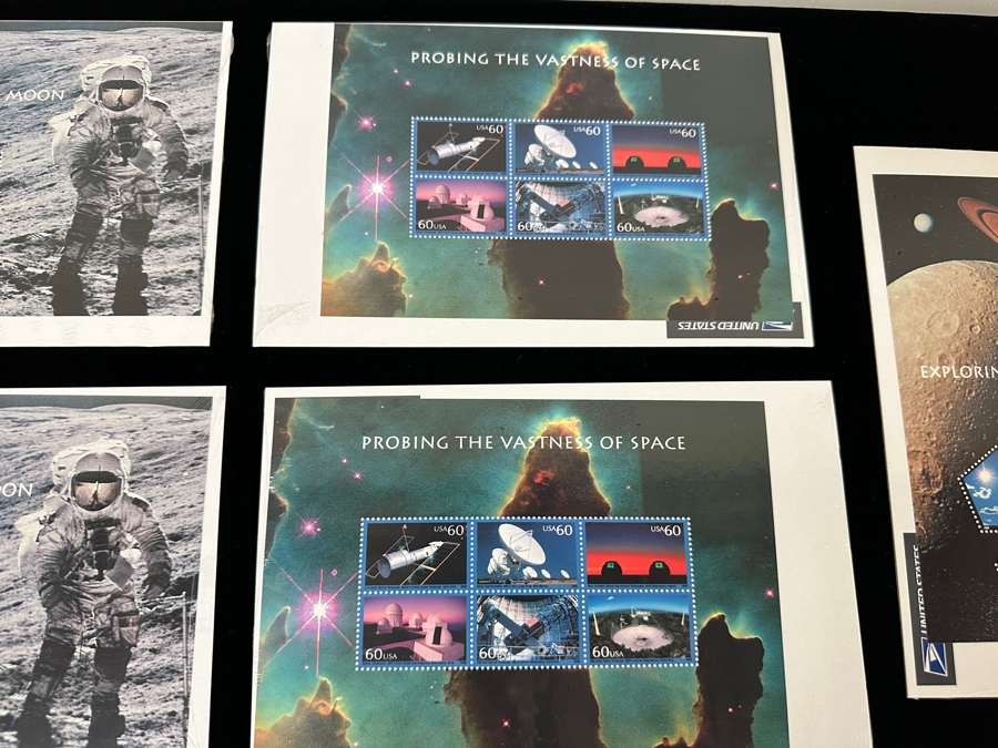 Mint US Postage Stamp Collection Celebrating US Space Achievement And Exploration From The World Stamp Expo 2000 [Photo 8]