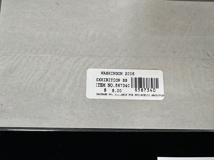 Just Added - US Mint Postage Stamps: States Stamps, Wonders Of America, Pacific 1997 San Francisco, CA Franklin & Washington Souvenir Sheets & Washington 2006 World Philatelic Exhibition $134 Postage Value [Photo 10]