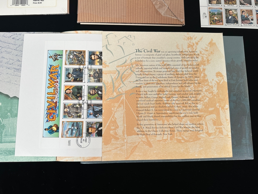 Just Added - United States Mint Postage Stamps: Legends of The West Commemorative Stamps & Civil War Stamps [Photo 8]