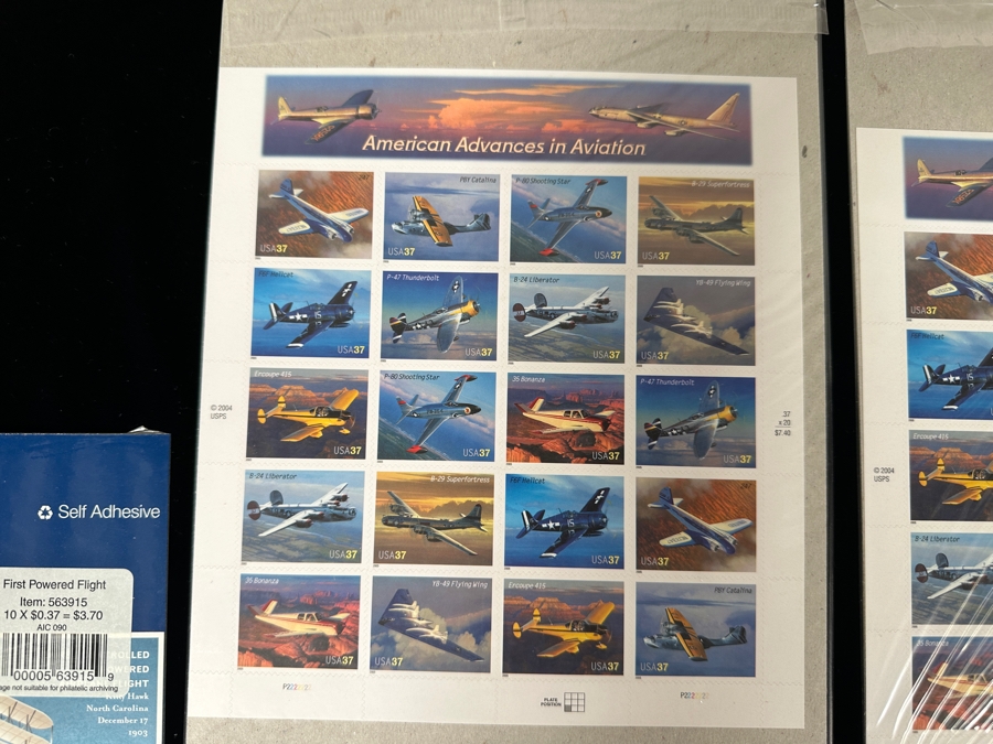 US Mint Postage Stamps Aviation Aircraft $35 Postage Value [Photo 4]