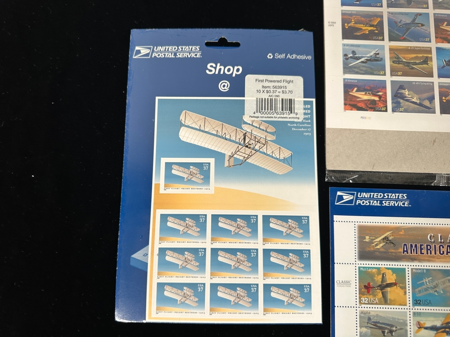 US Mint Postage Stamps Aviation Aircraft $35 Postage Value [Photo 7]