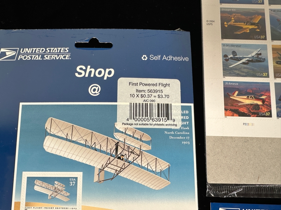 US Mint Postage Stamps Aviation Aircraft $35 Postage Value [Photo 8]