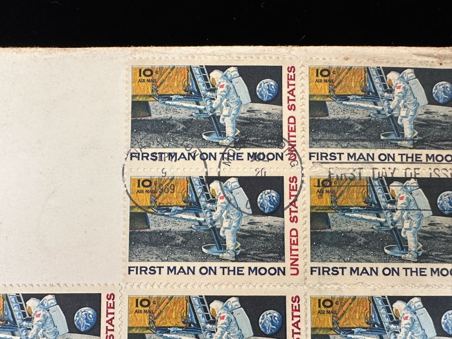 Rare July 20, 1969 First Man On The Moon United States First Day Cover [Photo 3]