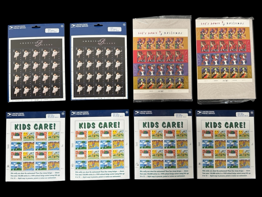 Mint US Postage Stamps $48 Stamp Value