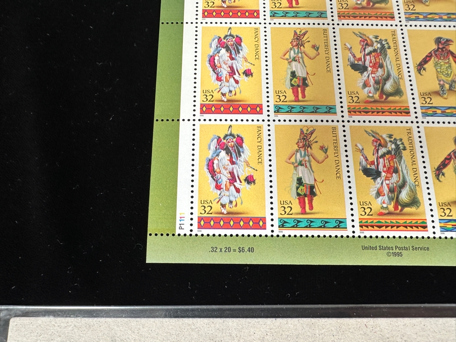 Mint US Postage Stamps Featuring American Indians [Photo 3]