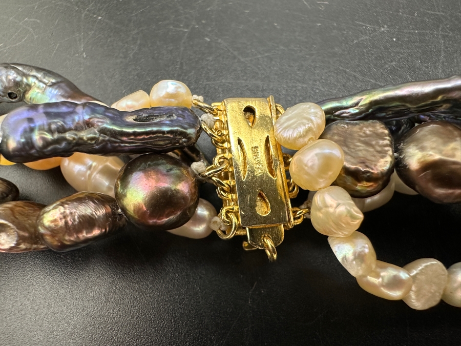 Multi-Strand 16' Pearl Necklace [Photo 6]