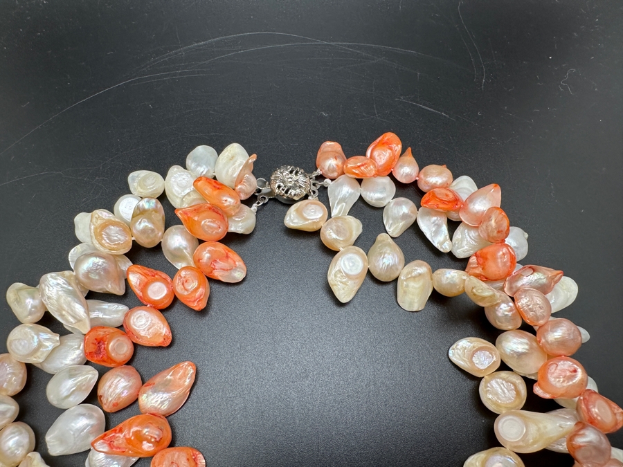 Multi-Strand 16' Pearl Necklace [Photo 4]