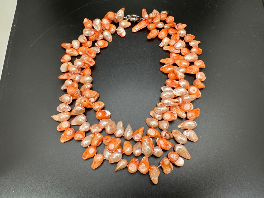 Multi-Strand 16' Pearl Necklace [Photo 3]