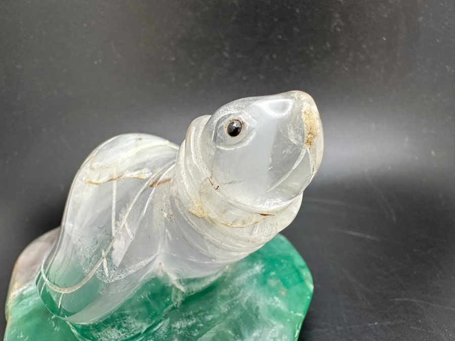 Hand Carved Stone Turtle Figurine 609g [Photo 10]