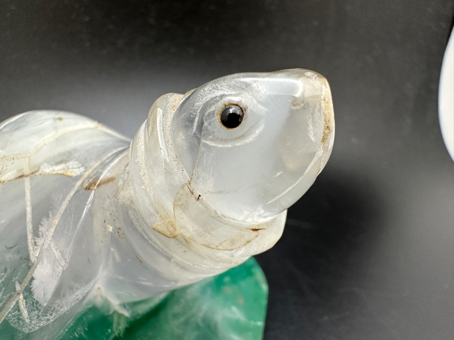 Hand Carved Stone Turtle Figurine 609g [Photo 11]