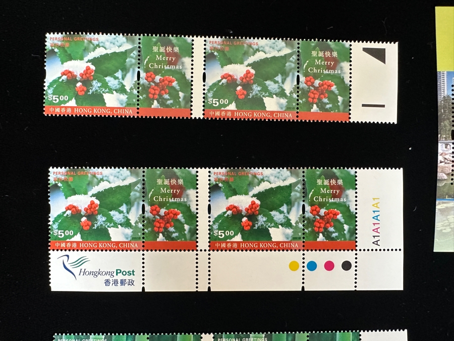 Large Collection Of Mint Chinese Hong Kong Stamps [Photo 9]
