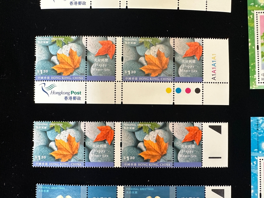 Large Collection Of Mint Chinese Hong Kong Stamps [Photo 12]