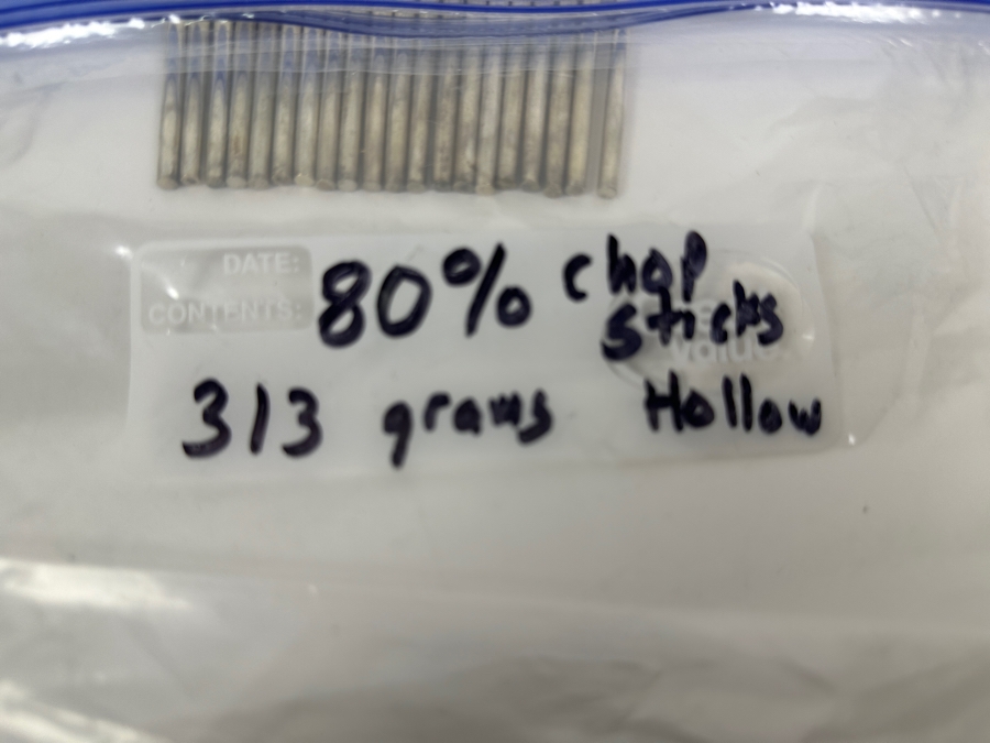 (20) Vintage .800 Silver Dragon Motif Chopsticks 314g (80% Silver - Silver Melt Value $264) [Photo 8]