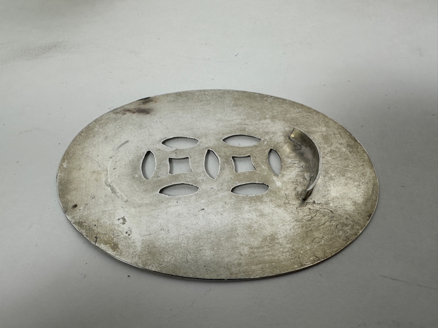 Vintage Chinese .800 Silver Hallmarked Bowl Box 173g (80% Silver - Silver Melt Value $146) [Photo 15]