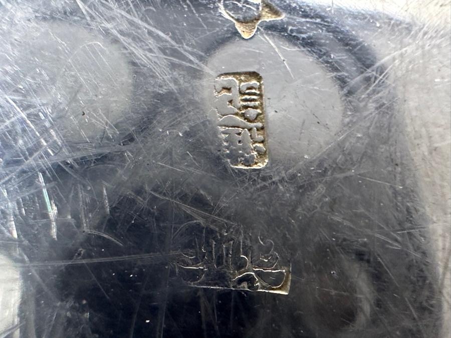 Vintage Chinese .800 Silver Hallmarked Bowl 6W X 3.5H 188g (80% Silver - Silver Melt Value $159) [Photo 10]