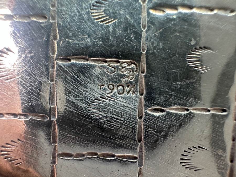 (6) Vintage .800-.900 Silver Cambodian Turtle Betel Boxes Khmer Craftmanship 624g (80%-90% Silver - Silver Melt Value Based On 80% $527) [Photo 24]
