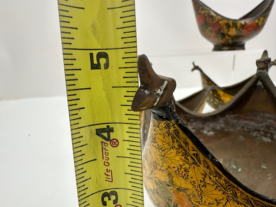 (4) Handmade Hand Painted Indian Bowls By M. Sadak Ali & Bros. [Photo 16]