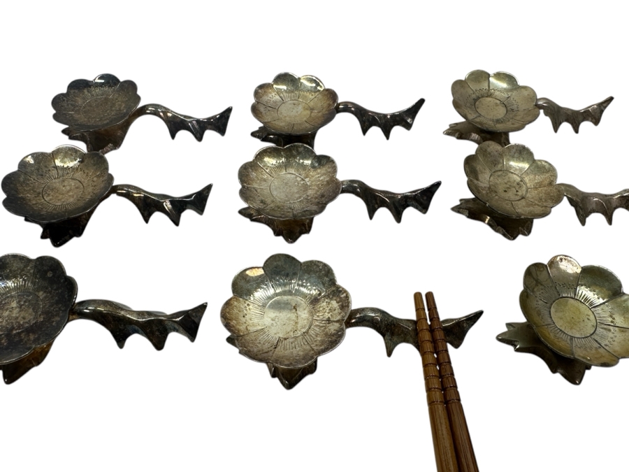 (9) Vintage Spoon/Chopstick Rests [Photo 1]