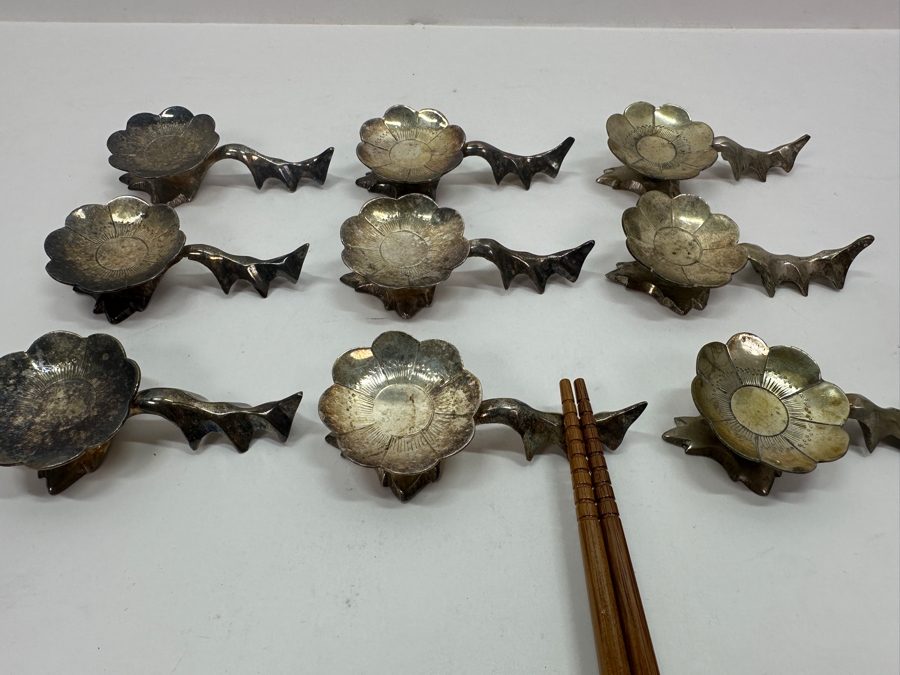 (9) Vintage Spoon/Chopstick Rests [Photo 3]