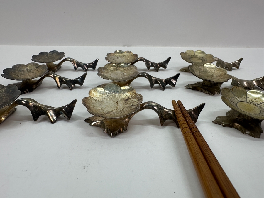 (9) Vintage Spoon/Chopstick Rests [Photo 5]