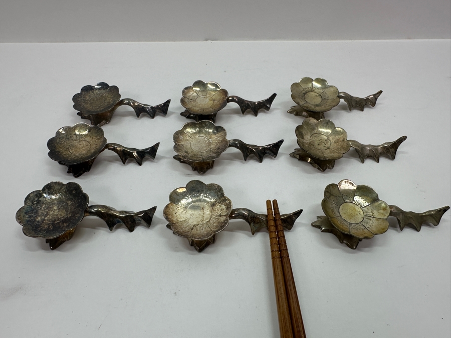 (9) Vintage Spoon/Chopstick Rests [Photo 6]