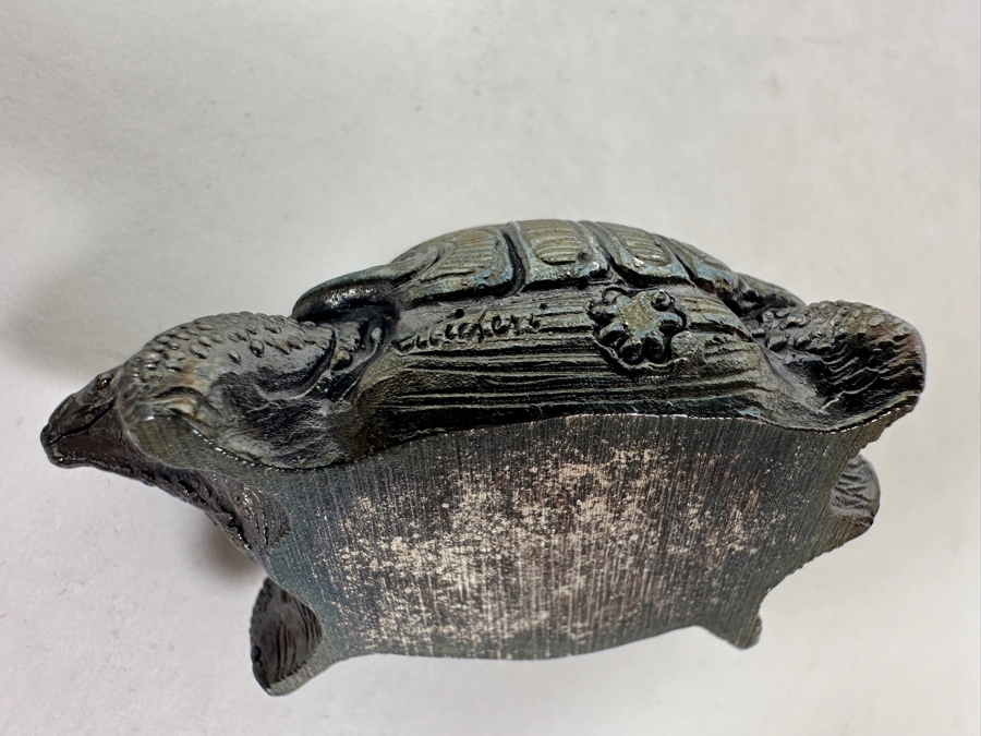 Sterling Silver Turtle Figurine 38g [Photo 4]