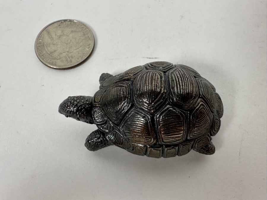 Sterling Silver Turtle Figurine 38g [Photo 15]