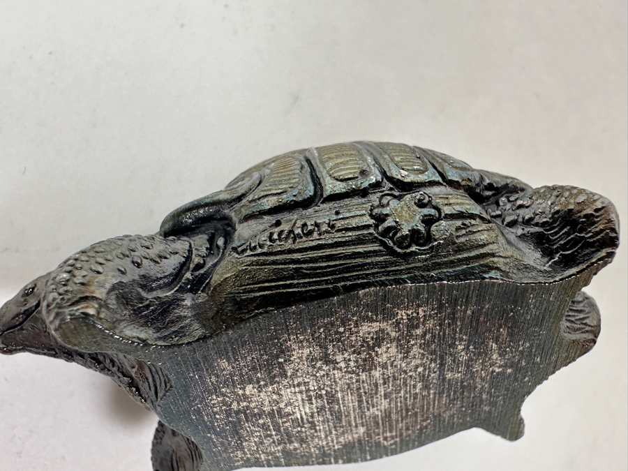 Sterling Silver Turtle Figurine 38g [Photo 14]