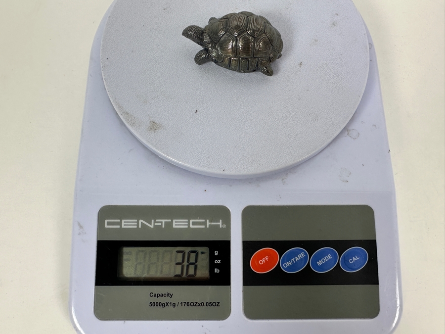 Sterling Silver Turtle Figurine 38g [Photo 16]