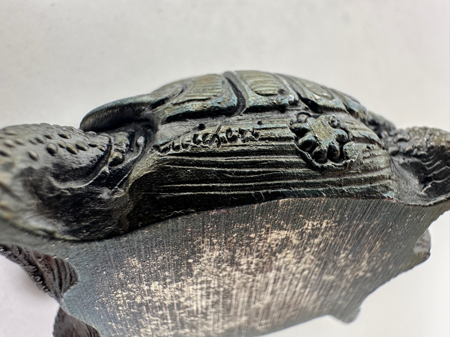 Sterling Silver Turtle Figurine 38g [Photo 3]