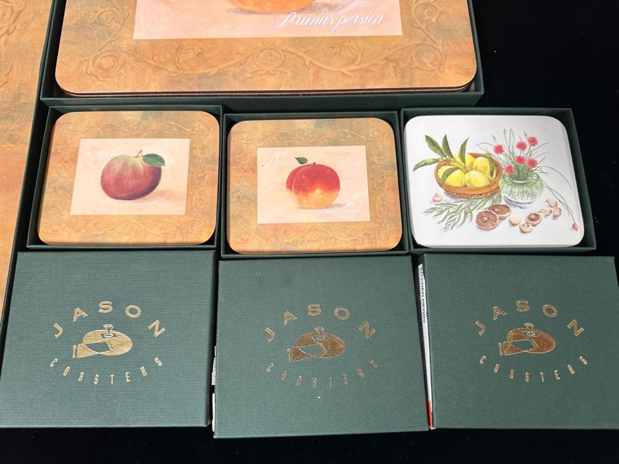 New Set of Vintage Jason Fruit Placemats and Coasters [Photo 6]