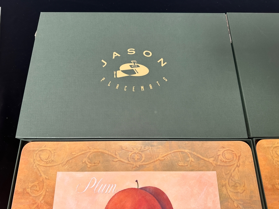 New Set of Vintage Jason Fruit Placemats and Coasters [Photo 3]