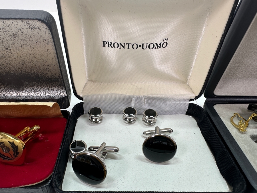 Collection of Men's Cuff Links and Tie Tacks [Photo 11]