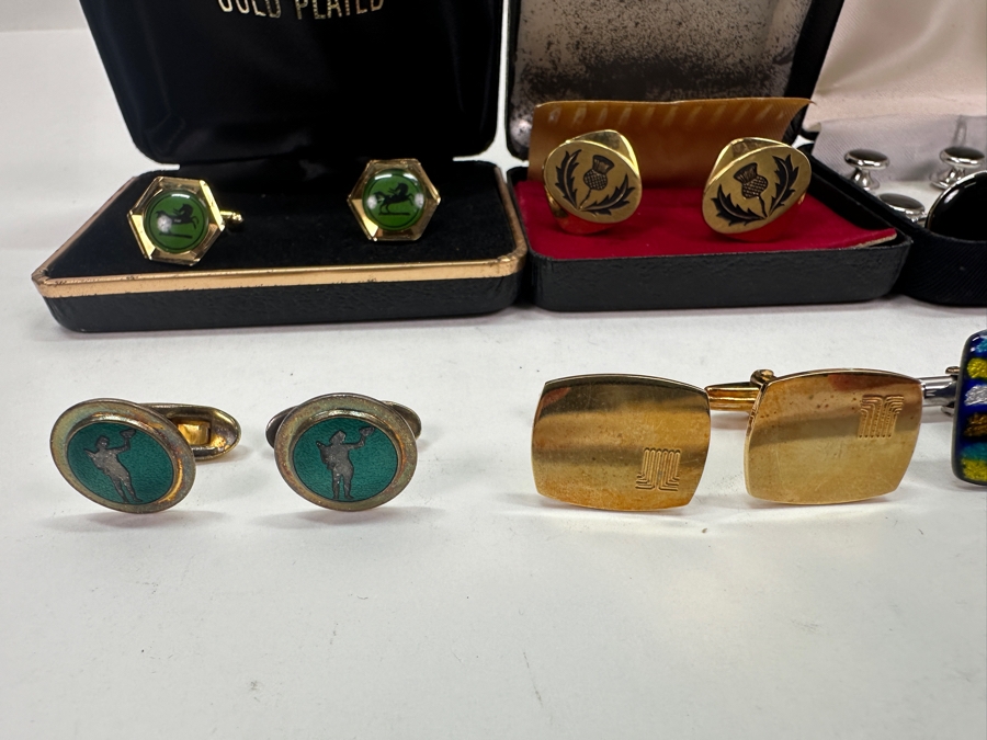 Collection of Men's Cuff Links and Tie Tacks [Photo 8]