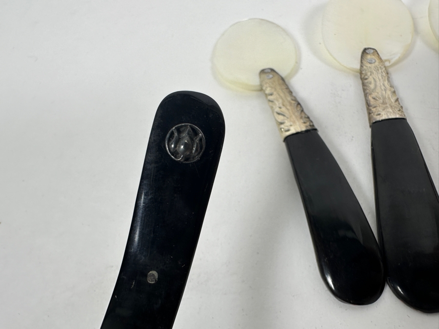 Vintage Mother of Pearl Spoons 4' and 5.5' [Photo 9]