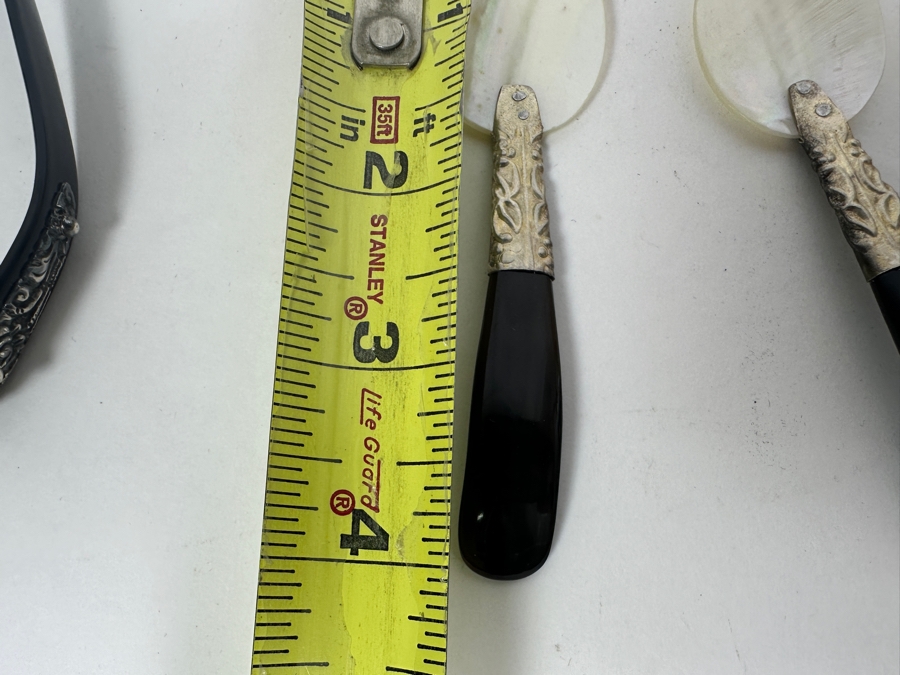 Vintage Mother of Pearl Spoons 4' and 5.5' [Photo 11]