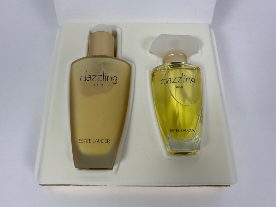 Estée Lauder Dazzling Pure Gold Set - Eau de Parfum Spray 1.7fl oz Body Lotion 3.4fl oz [Photo 3]