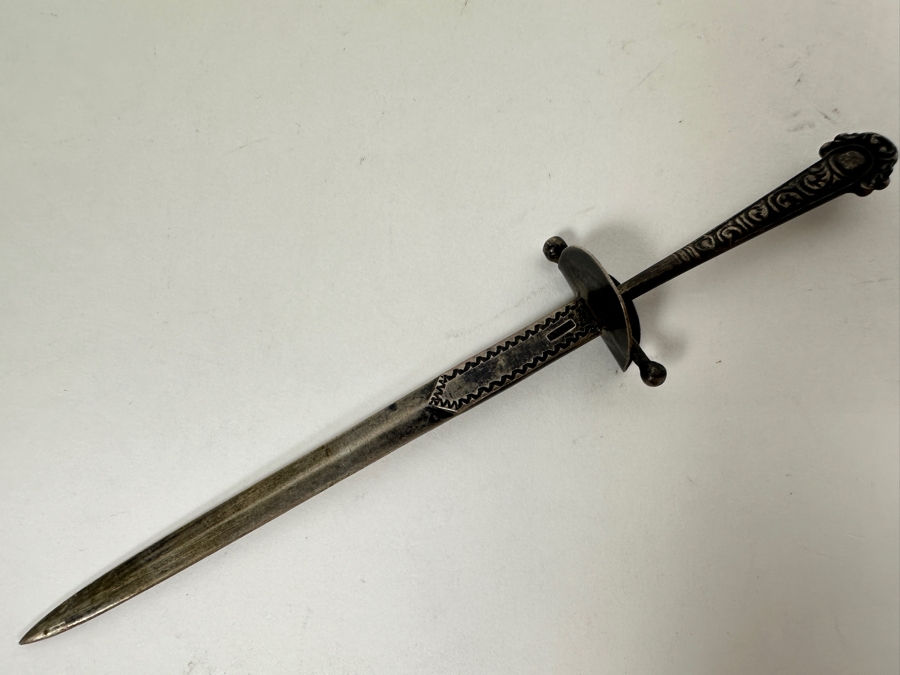 Sterling Silver Miniature Dagger 6'L 20.7g [Photo 3]