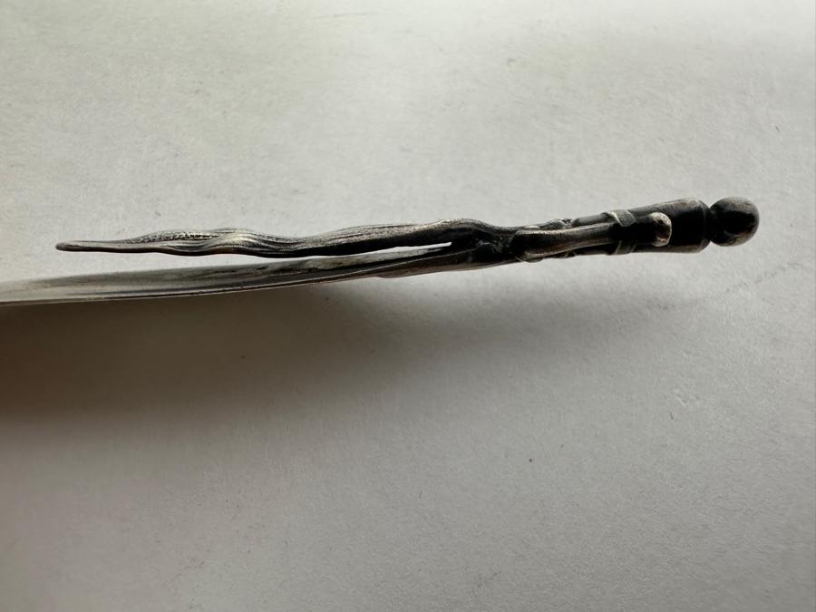 Sterling Silver Leaf Bookmark 7.0g [Photo 6]