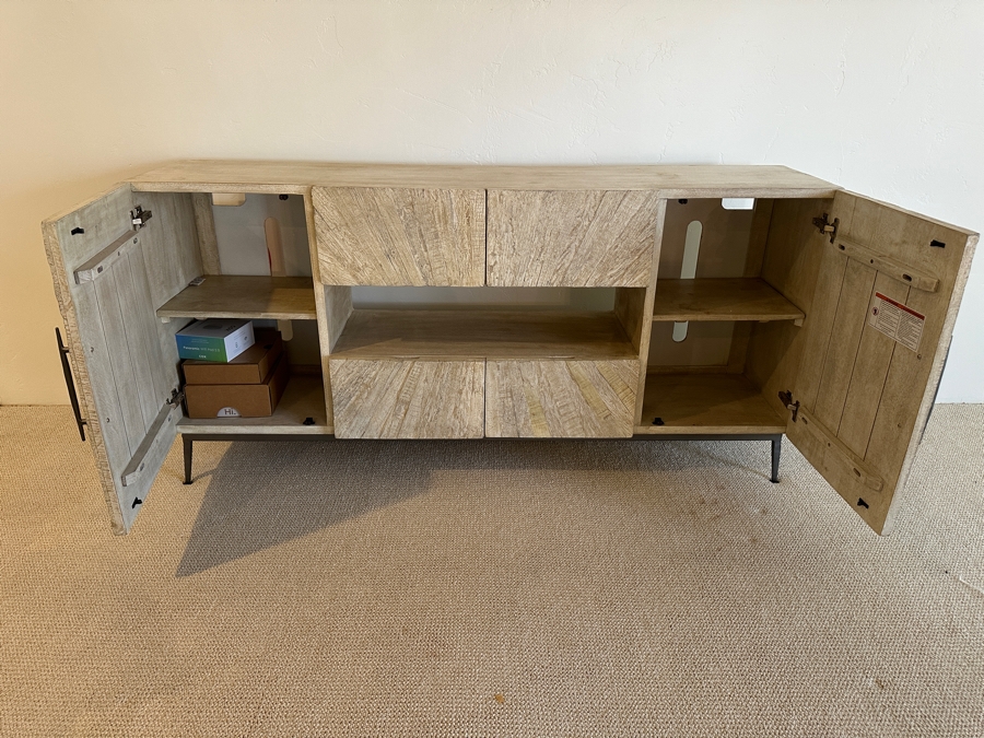 Parker House Crossings Monaco 69' TV Console Cabinet 34H [Photo 7]