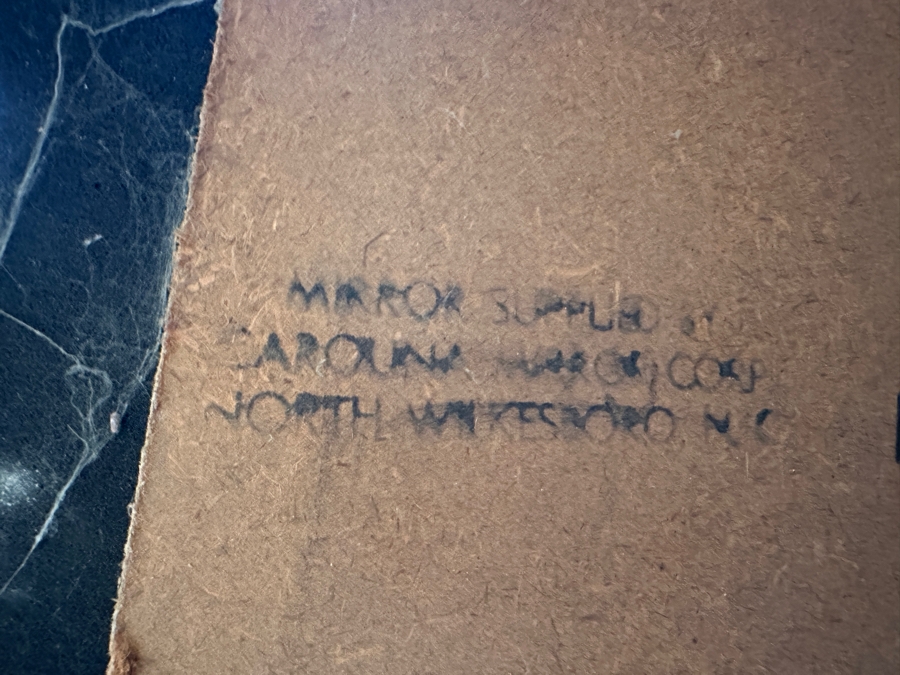 Wall Mirror With Shell Motif By Carolina Mirror Corp 32 X 51 [Photo 11]