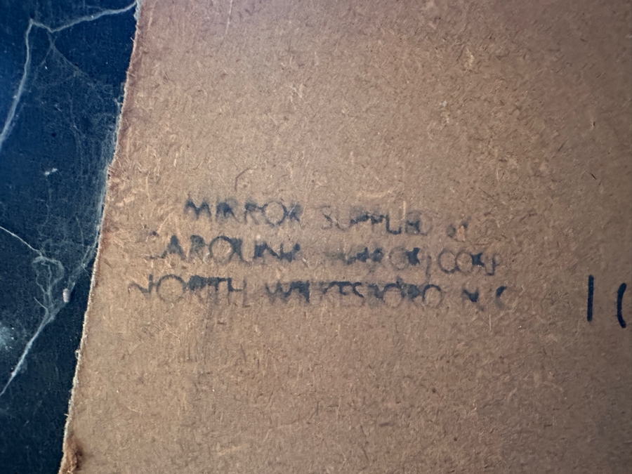 Wall Mirror With Shell Motif By Carolina Mirror Corp 32 X 51 [Photo 10]