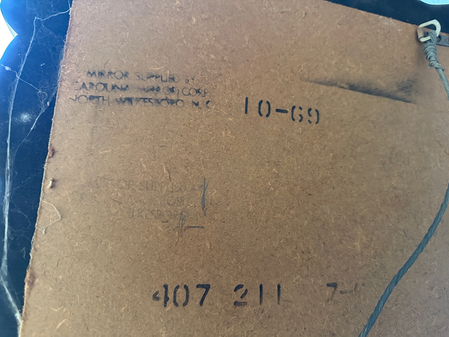 Wall Mirror With Shell Motif By Carolina Mirror Corp 32 X 51 [Photo 9]